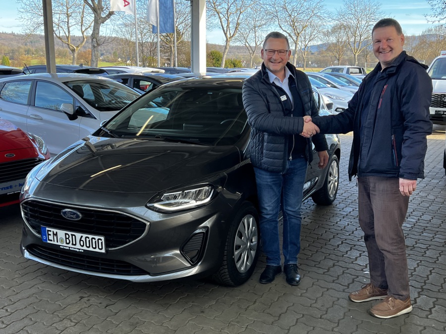 Übergabe Ford Fiesta
